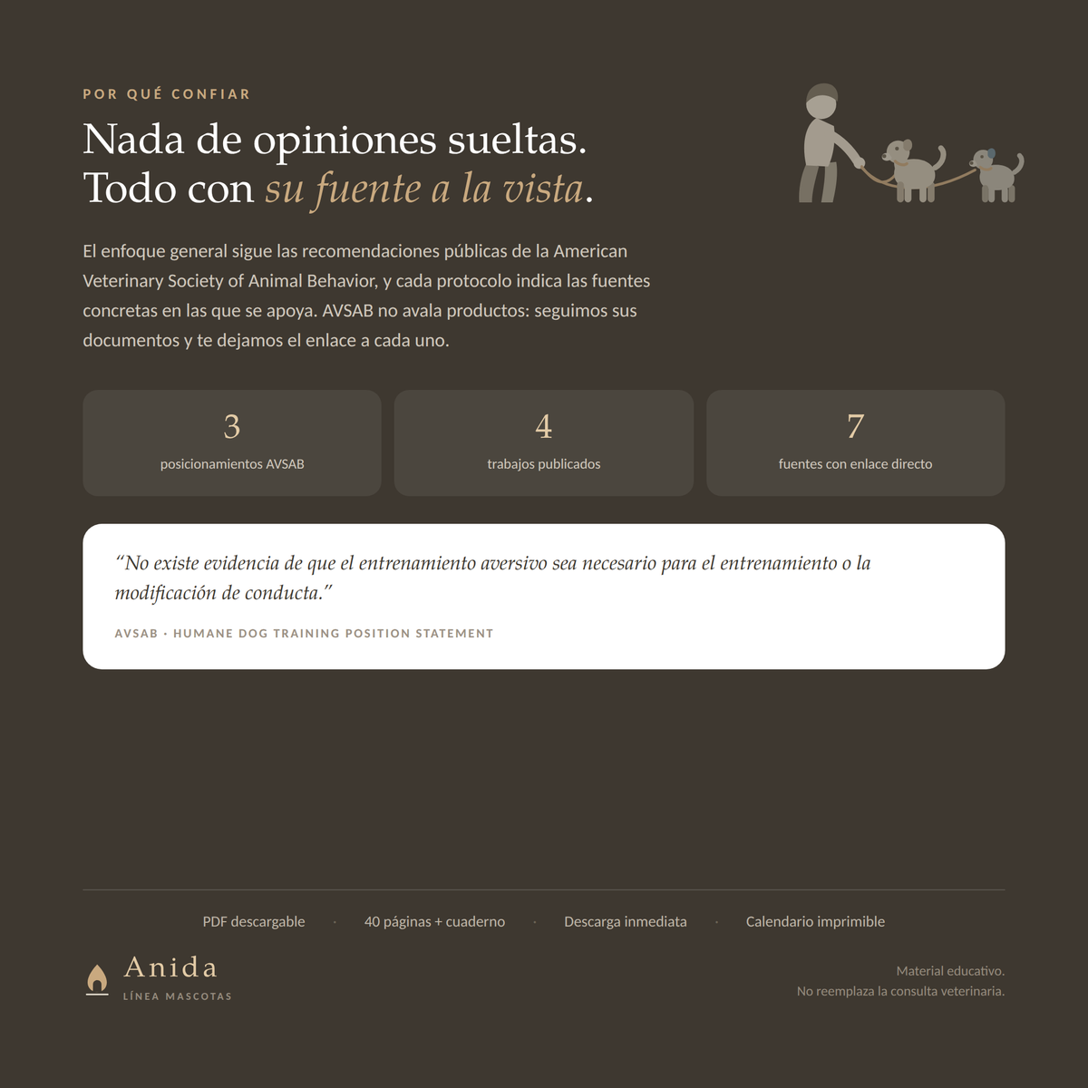 Las fuentes veterinarias de la guía